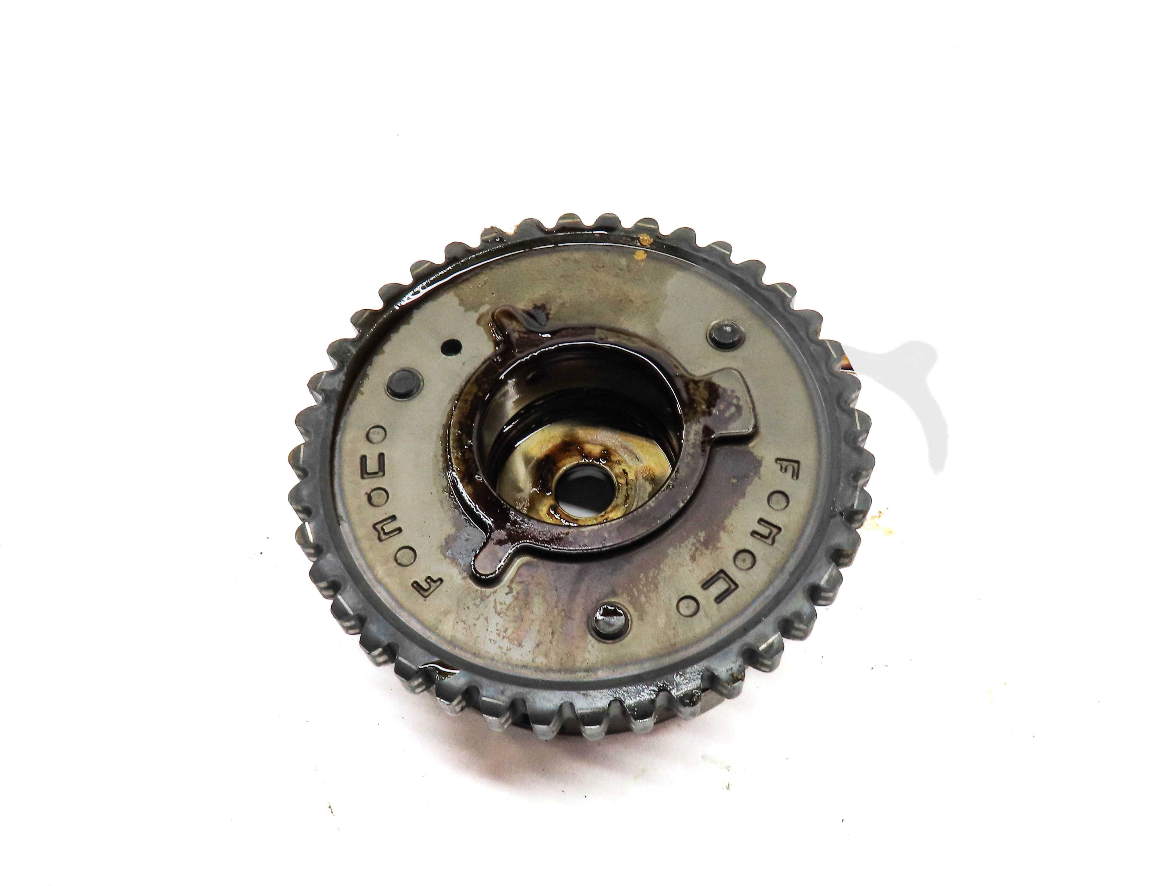 12-17 LR2 DISCOVERY SPORT EVOQUE L538 L550 2.0 CYLINDER HEAD EXHAUST TIMING GEAR — exact item pictured